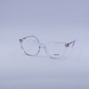 Versace VE3242A 148 Eyeglasses Crystal 54mm Cat Eye Frame